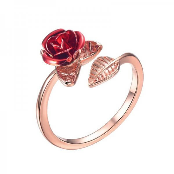 Elegant Princess Ruby Ring