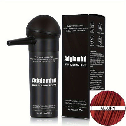 Adglamful Hair Building Fiber Powder - Instantly Thickens