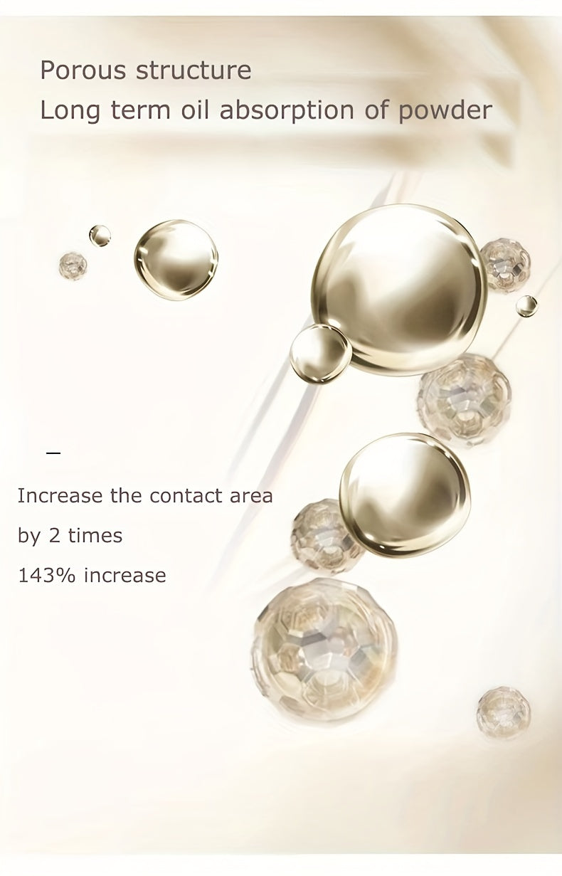 Long-Lasting Candy Bell Face Powder Compact Soft Matte Finish