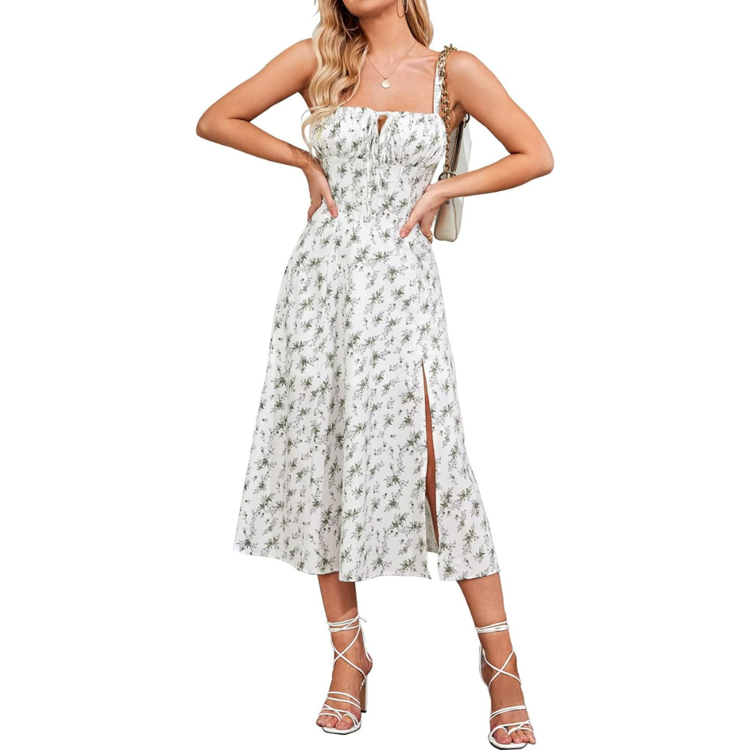 [$70 OFF] || Summer Lace-Up Corset Dress - Low in Stock