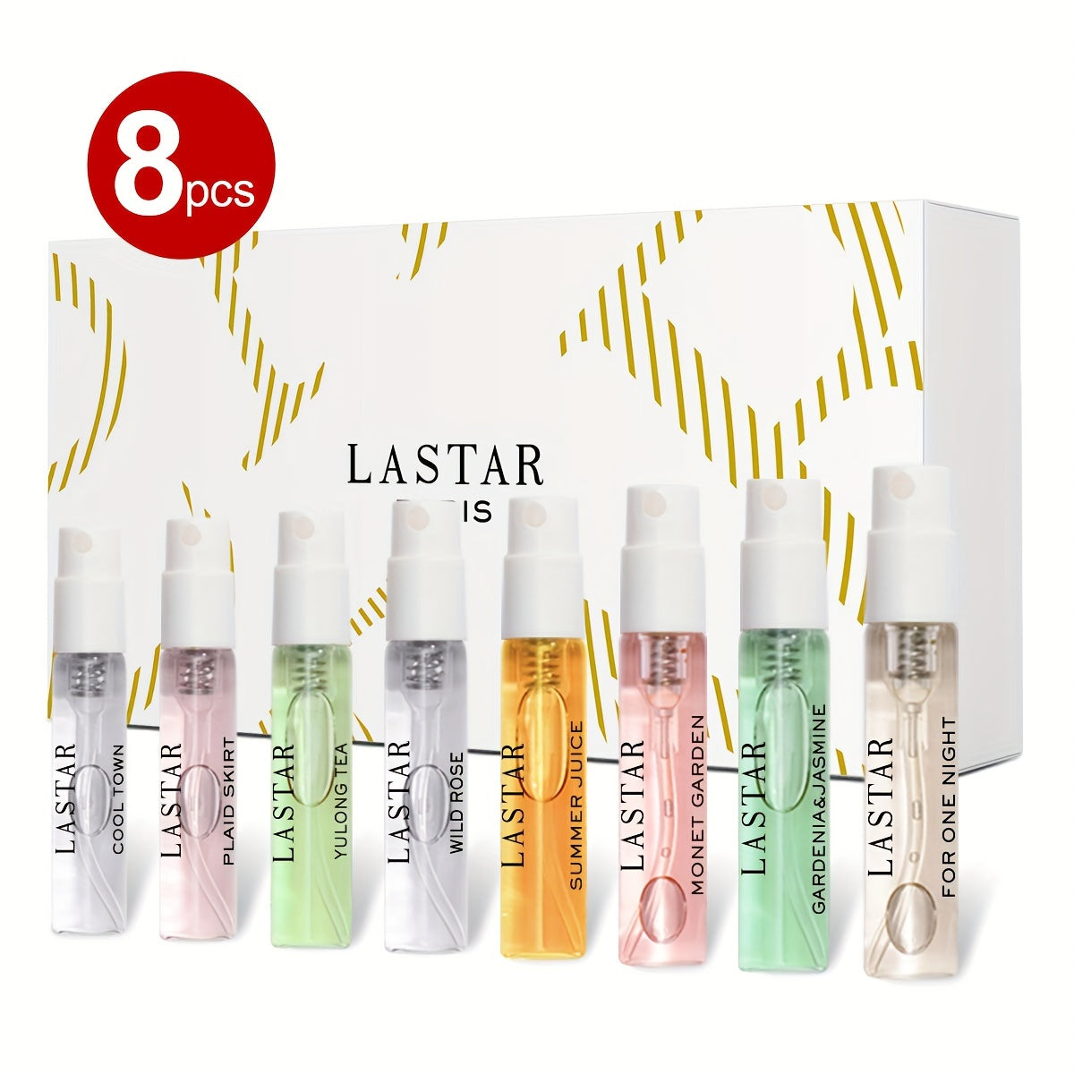 LASTAR perfume gift box, 8 pocket perfumes