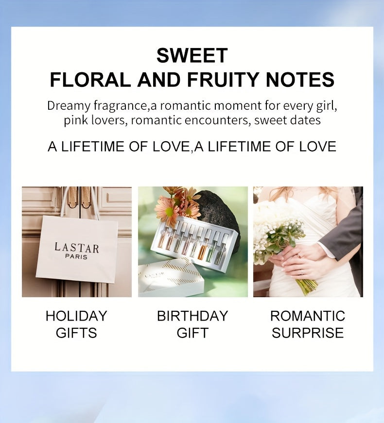 LASTAR perfume gift box, 8 pocket perfumes