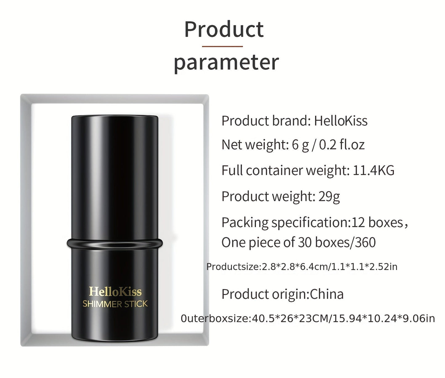 3-in-1 Highlighter, Concealer, Contouring, And Bronzer Stick