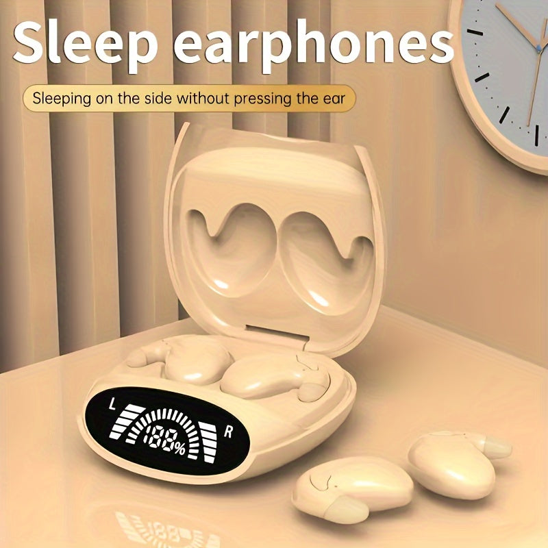 Invisible Sleeping Headphones, Shallow Earmuff Design, Side Sleeping Earplugs, Comfortable, Excellent Sound Quality