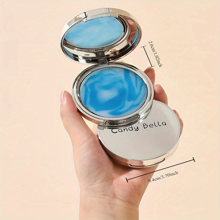 Long-Lasting Candy Bell Face Powder Compact Soft Matte Finish