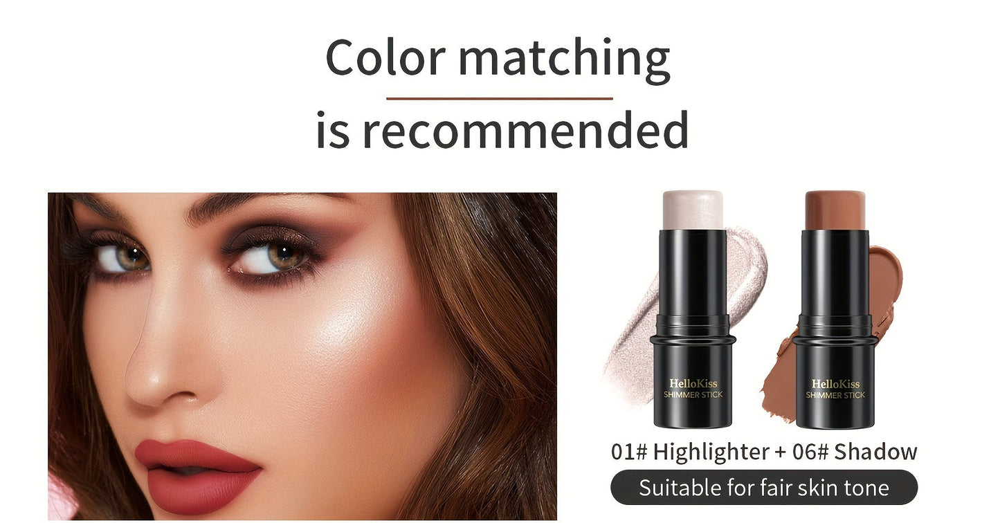 3-in-1 Highlighter, Concealer, Contouring, And Bronzer Stick