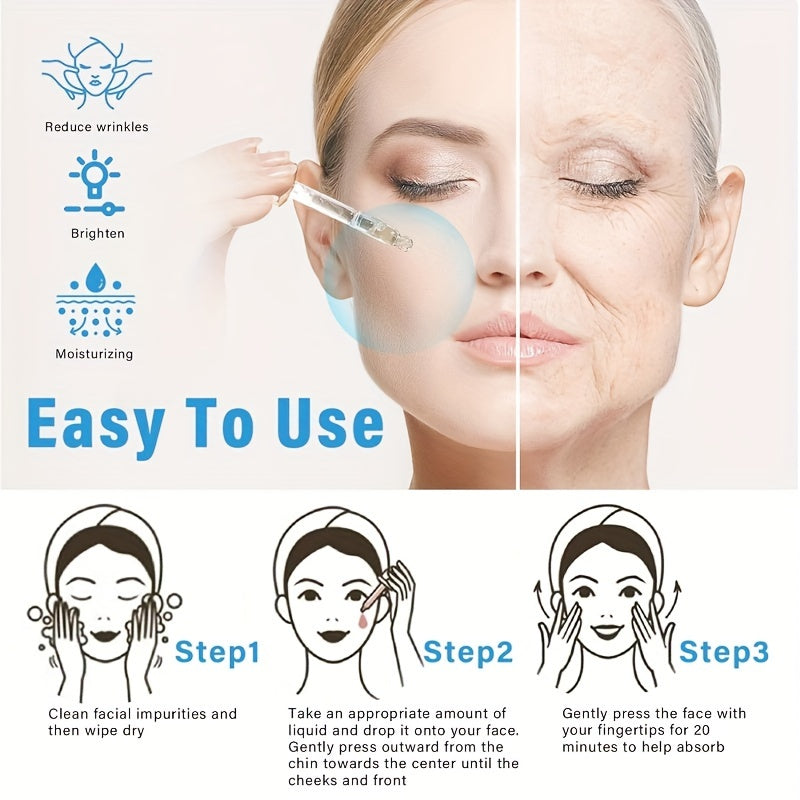 Botox Stock Solution Facial Serum, Instant Face Lift Serum With Vitamins C (1.01oz)