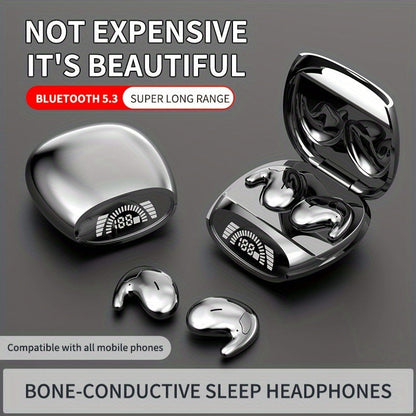 Invisible Sleeping Headphones, Shallow Earmuff Design, Side Sleeping Earplugs, Comfortable, Excellent Sound Quality