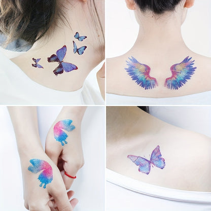 Glitter Face Tattoo Stickers