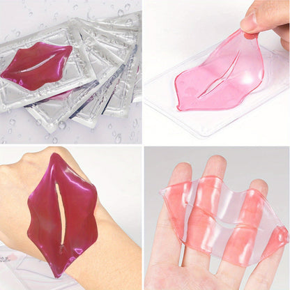 Plumping Pink Crystal Lip Mask Patches